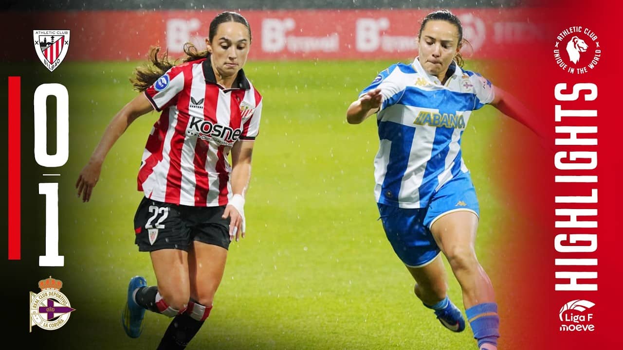 RESUMEN I Athletic Club 0-1 Deportivo Abanca I Liga F 2025-26 MD28