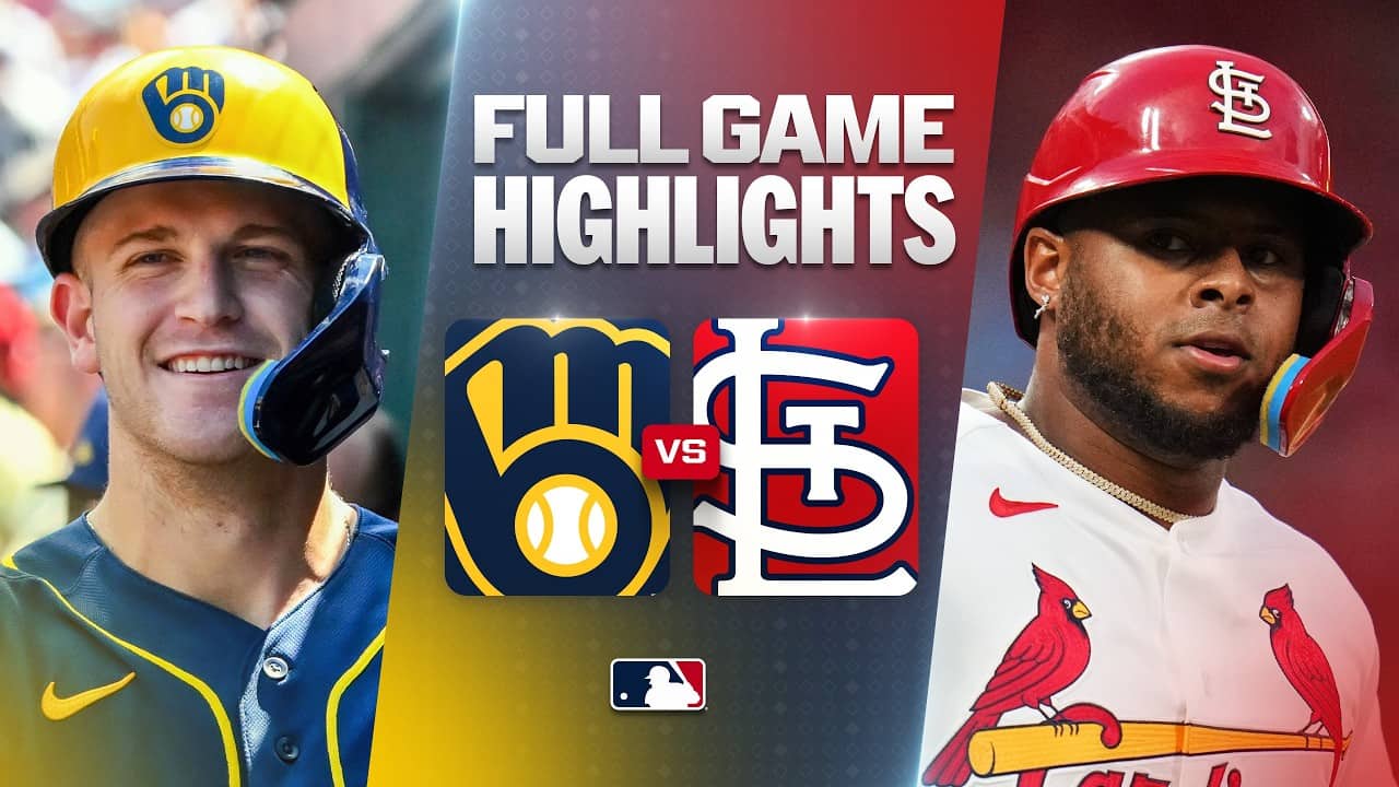 BREWERS vs. CARDINALS: Official Full Game 2 Highlights (July 7) | 2026 MLB Season