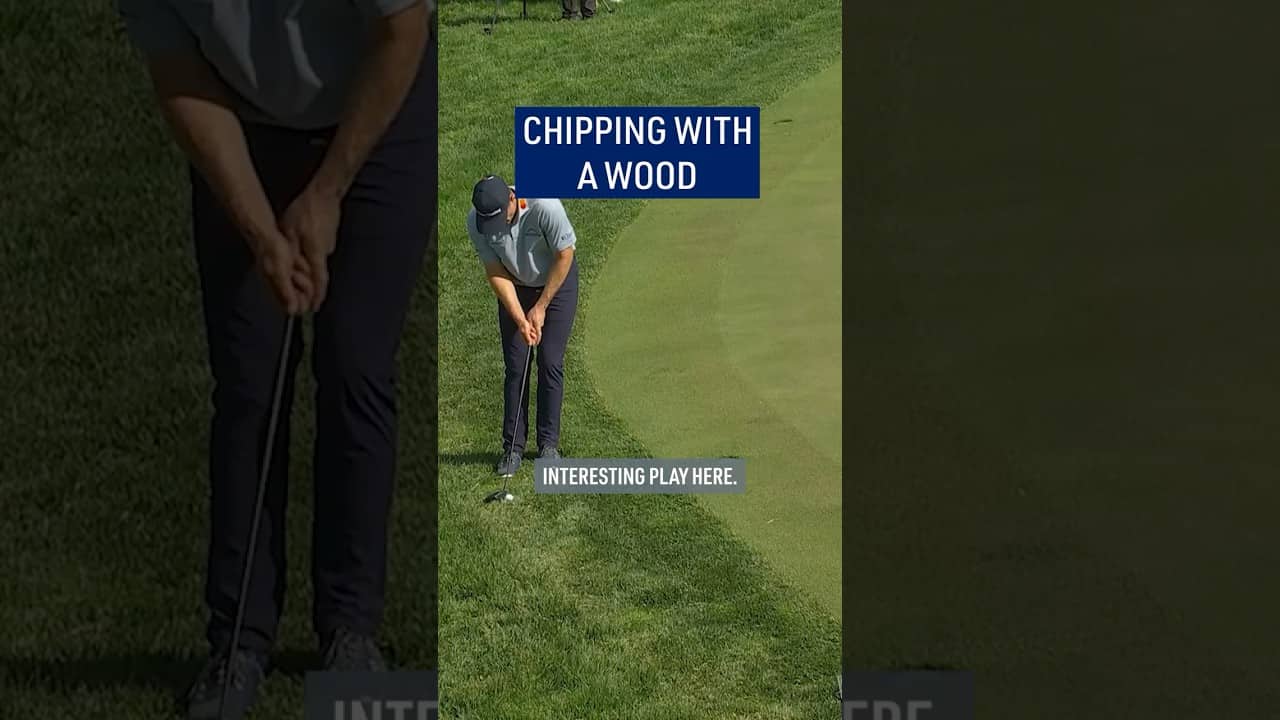 Saving par with a WOOD! 😳