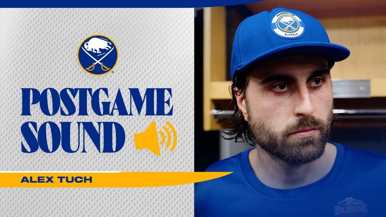 "We've Got A Bigger Goal In Mind" | Alex Tuch After Winning Atlantic Division | Buffalo Sabres