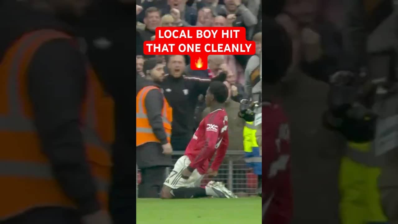 KOBBIE MAINOO SMASHES MAN UNITED UNITED BACK INTO THE LEAD