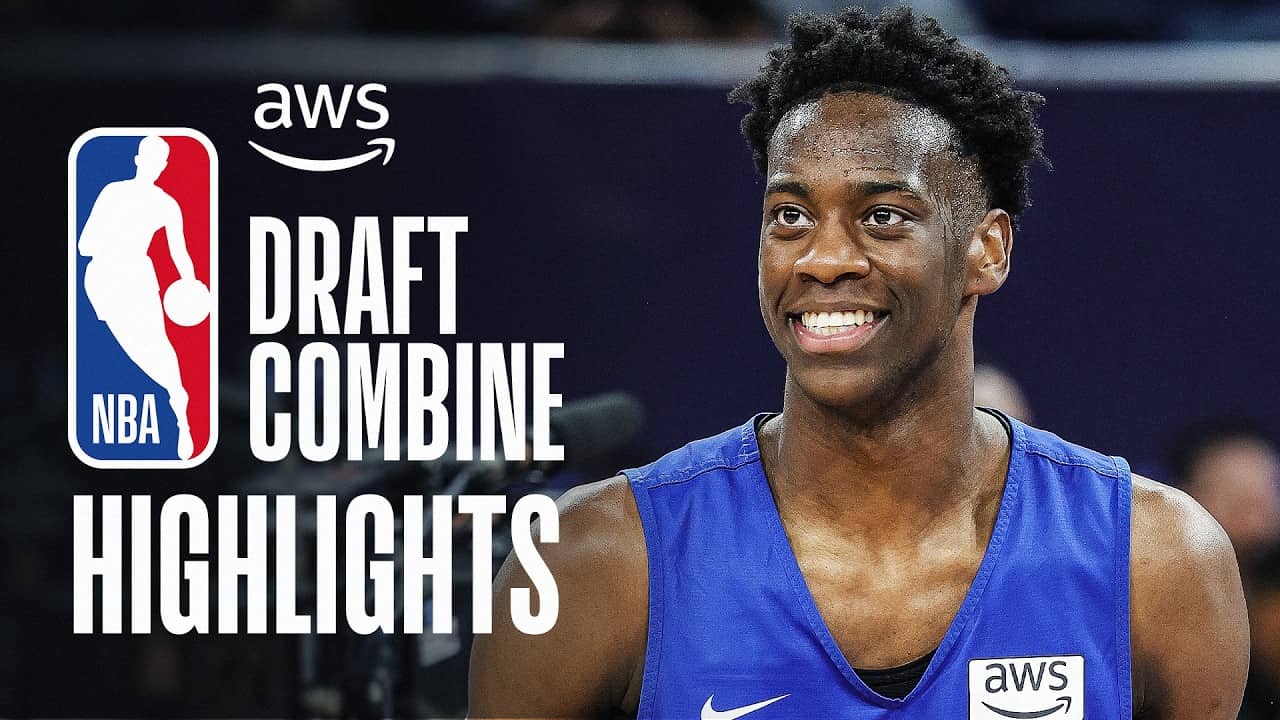 AJ Dybantsa's Best Moments From the 2026 AWS NBA Draft Combine