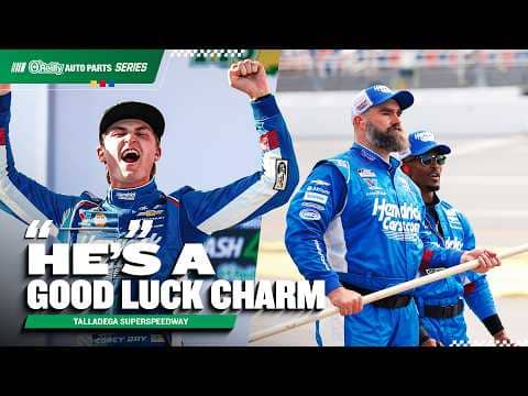 Corey Day Wins First NASCAR O'Reilly Series Race with Jason Kelce as Crewman
