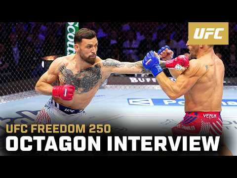 Mauricio Ruffy Octagon Interview | UFC Freedom 250