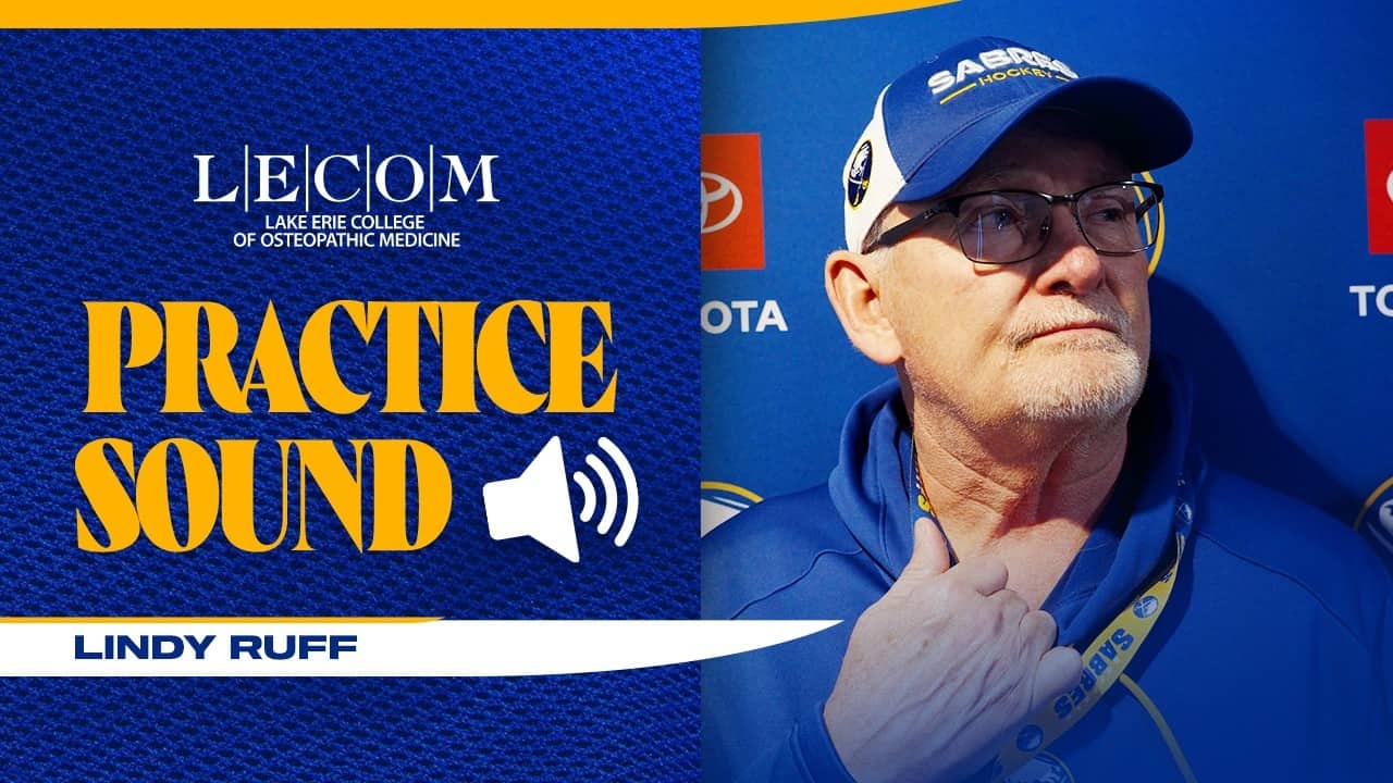 "Energy Was Great" | Lindy Ruff At Practice After Loss To Ottawa | Buffalo Sabres