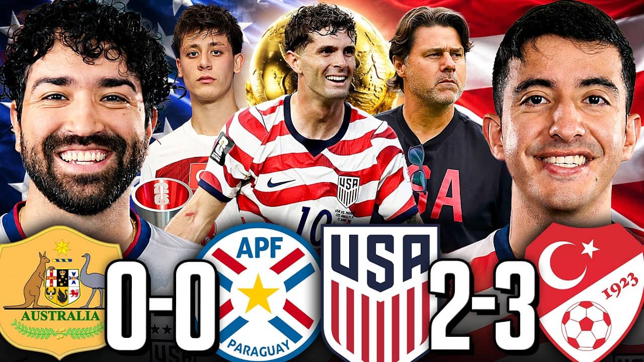 THE RESULT DOESN'T MATTER! 🙌 TURKEY 3-2 UNITED STATES (REACTION) | Presented by Dove Men + Care