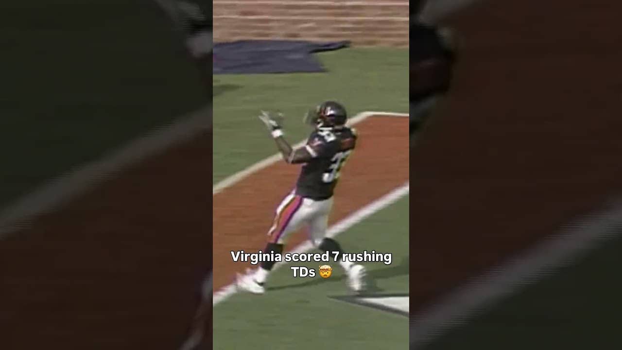 They were running it all over the field 🔥 #virginiacavaliers #accfootball #collegefootball
