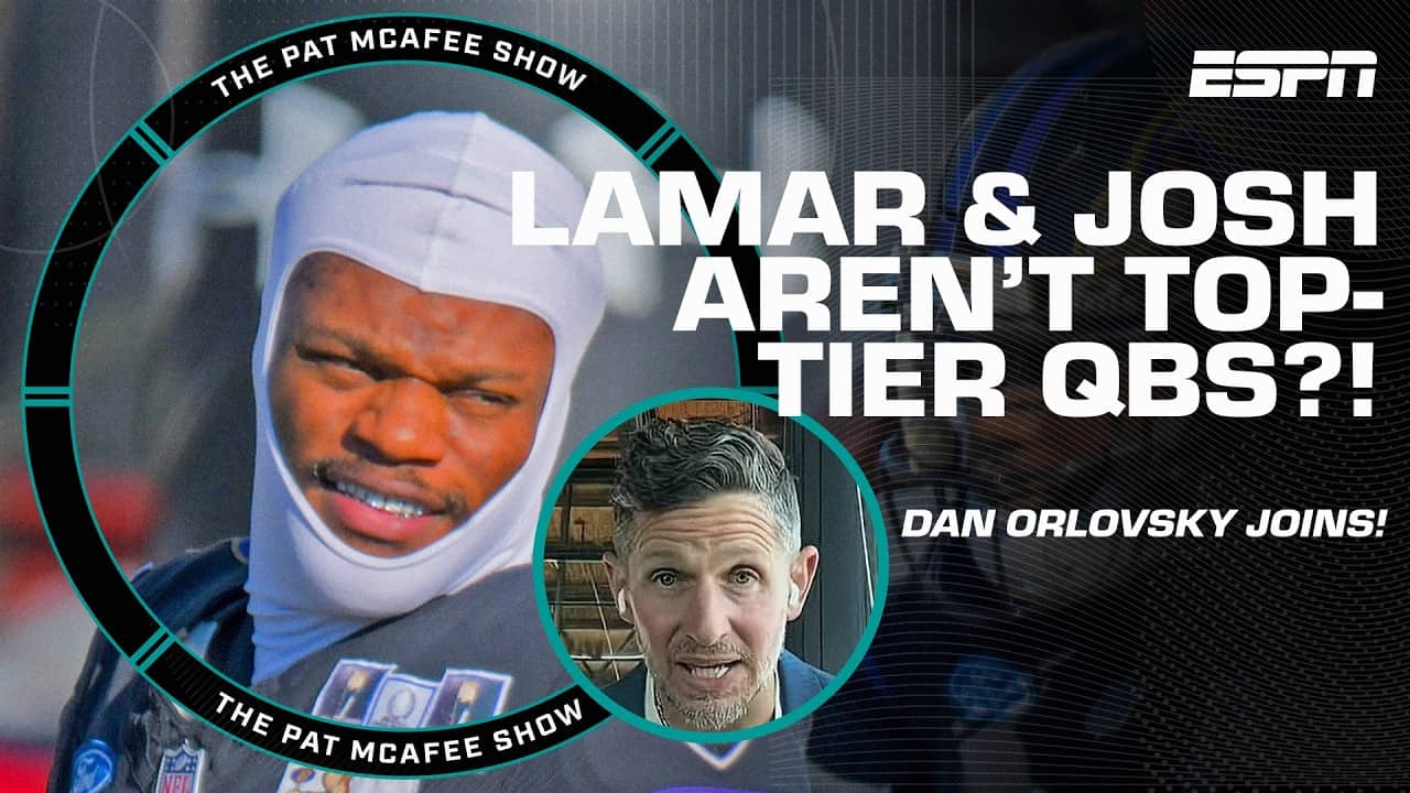 Dan O and Pat RANK NFL QBs 👀 Lamar & Allen aren’t in Pat’s TOP TIER?! 😱 | The Pat McAfee Show