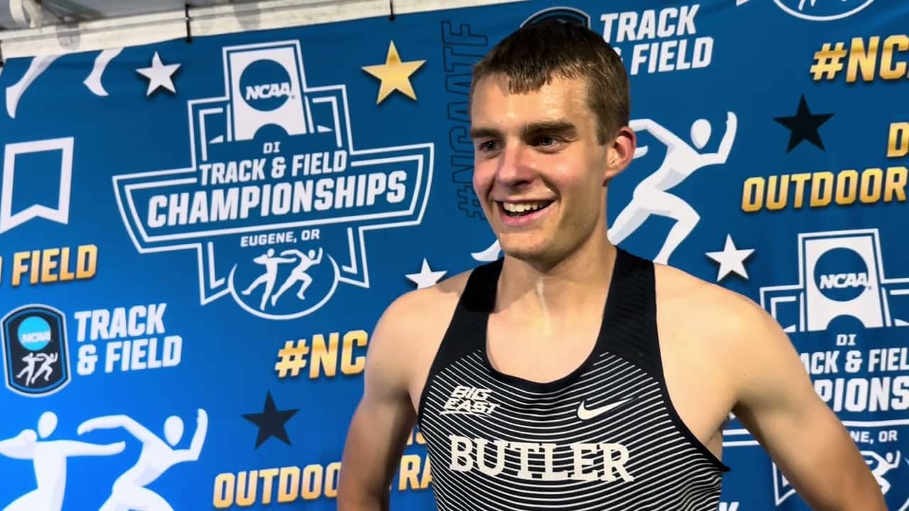 Butler’s William Zegarski shares thoughts on state of college distance running after NCAA 10k final