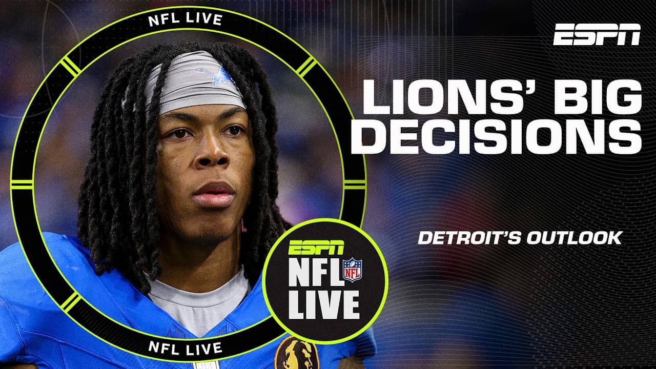 Will the Bengals' defense finally help Joe Burrow?! 🧐 + BIG DECISIONS for the Lions 👀 | NFL Live