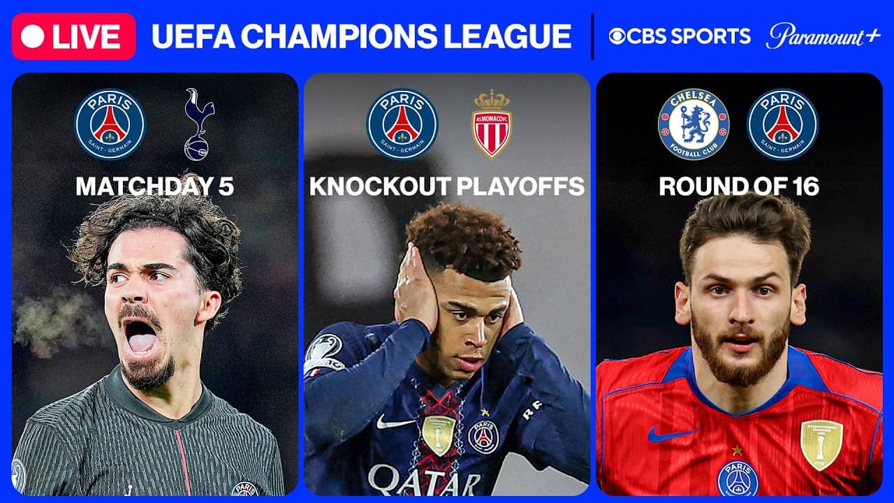 UEFA Champions League 24/7 | PSG Road to the Quarterfinal | Wednesday 4/15 | CBS Sports Golazo