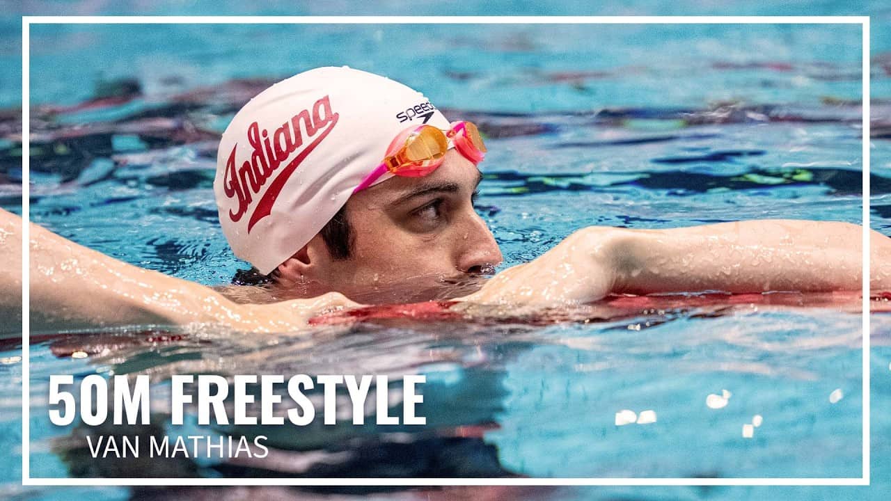 Van Mathias Goes Personal Best to Win 50M Freestyle | 2026 TYR Pro Swim Series Indianapolis