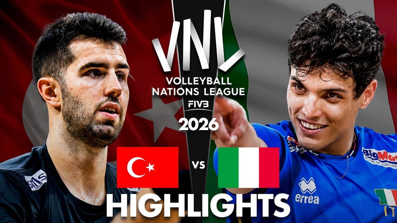 Türkiye 🇹🇷 vs Italy 🇮🇹 | Highlights | Men's VNL 2026
