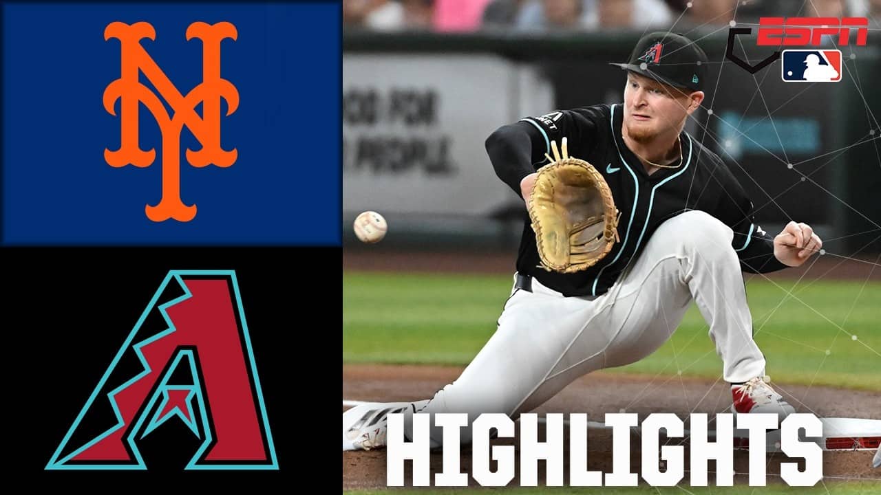 Arizona Diamondbacks vs. New York Mets | Full Game Highlights | ESPN MLB