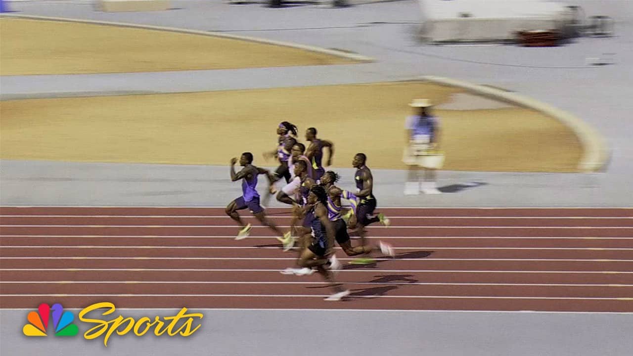 Trayvon Bromell rumbles to win men's 100m at Lone Star Grand Prix | NBC Sports
