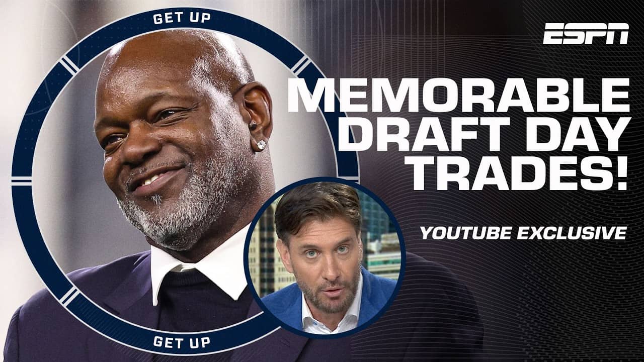 How the 49ers trading up for Jerry Rice ended in Trevor Matich's ESPN career! 😅 | Get Up Exclusive