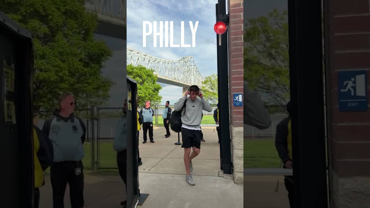 Arrived 📍#arrivals #nashville #Philadelphia #soccer
