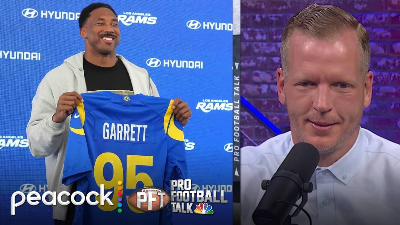 Is Myles Garrett the final piece to the Los Angeles Rams’ puzzle? | Pro Football Talk | NFL on NBC