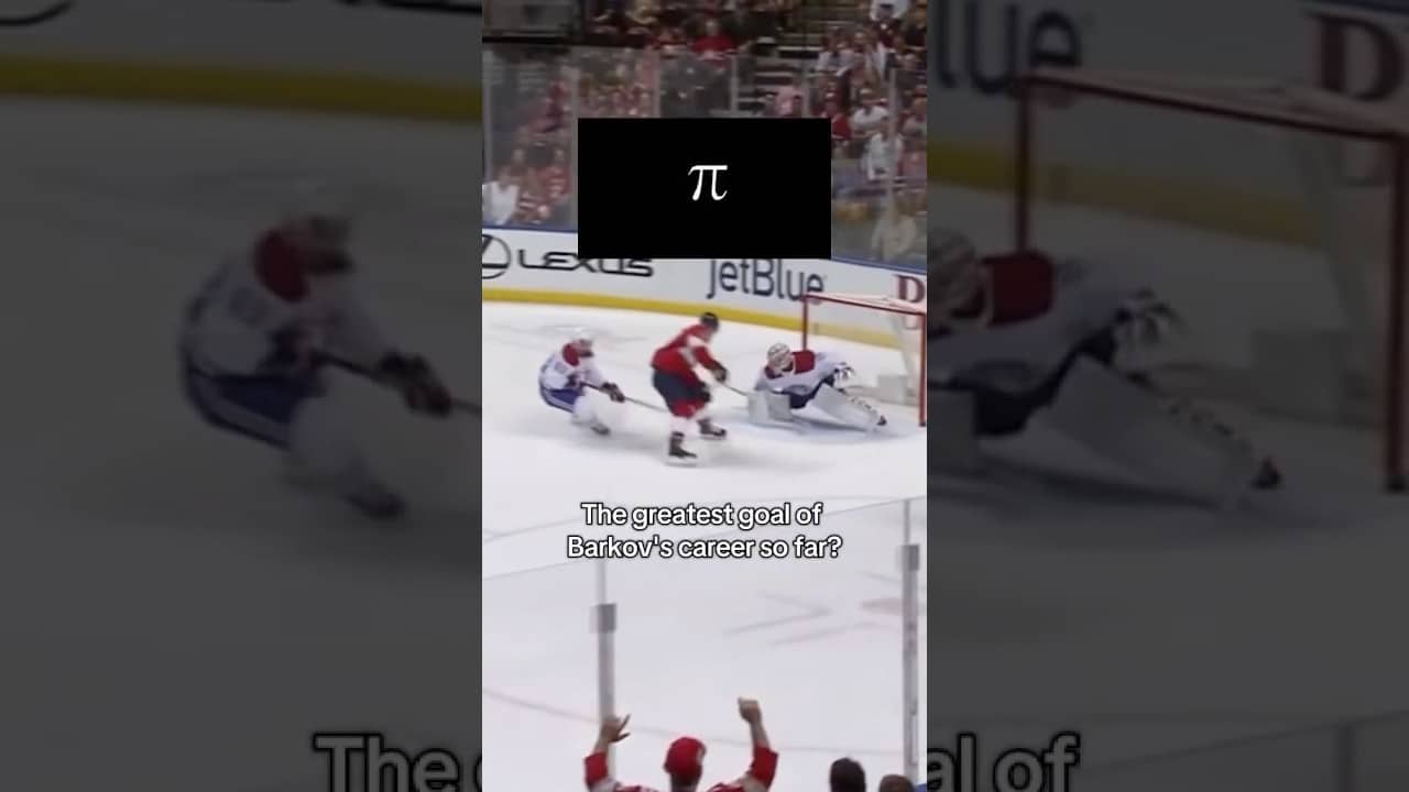 The average brain cannot comprehend Aleksander Barkov 🤯