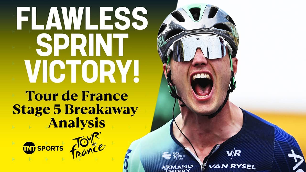 Breakaway Analysis: How Olav Kooij won the first sprint battle of the 2026 Tour de France 👀