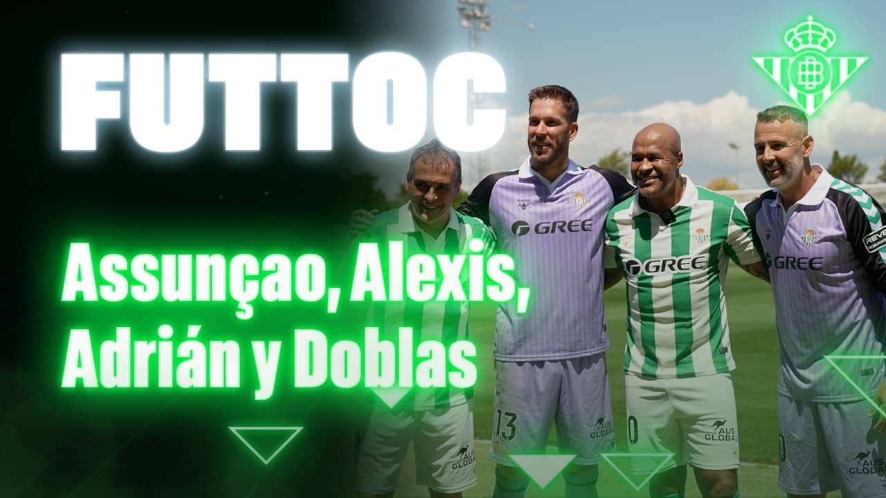 Reto de FUTTOC con ASSUNÇAO, ALEXIS, ADRIÁN y DOBLAS ⚽🎾 | CHALLENGE | Real BETIS Balompié
