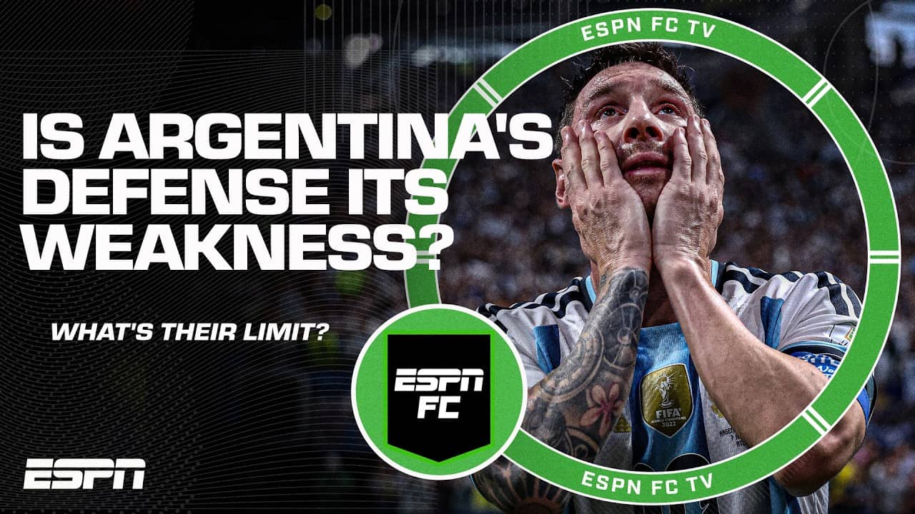 Argentina's defensive vulnerability could end their World Cup | ESPN FC