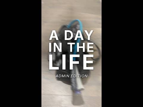 A DAY IN THE LIFE of the admin: in 60 seconds! 🤳