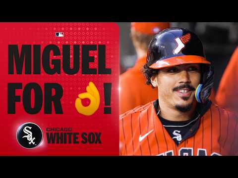 DO YOU BELIEVE IN MAGIC? 🪄 Miguel Vargas gets the party started with a 3-run homer! | MLB Highlights