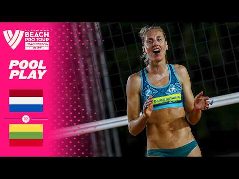 Stam/Schoon vs. Ievute/Kliokmanaite - Pool Play Highlights | João Pessoa 2026 #BeachProTour