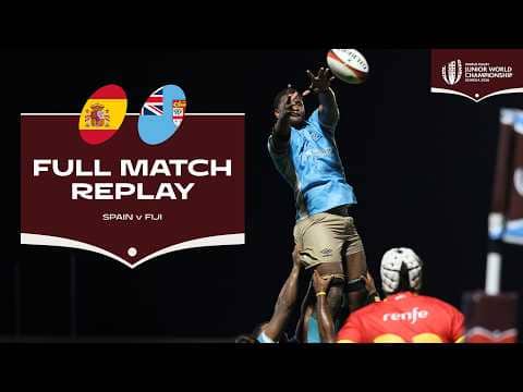 An AMAZING comeback 👏 | Spain v Fiji | 2026 Junior World Championship | Full Match Replay