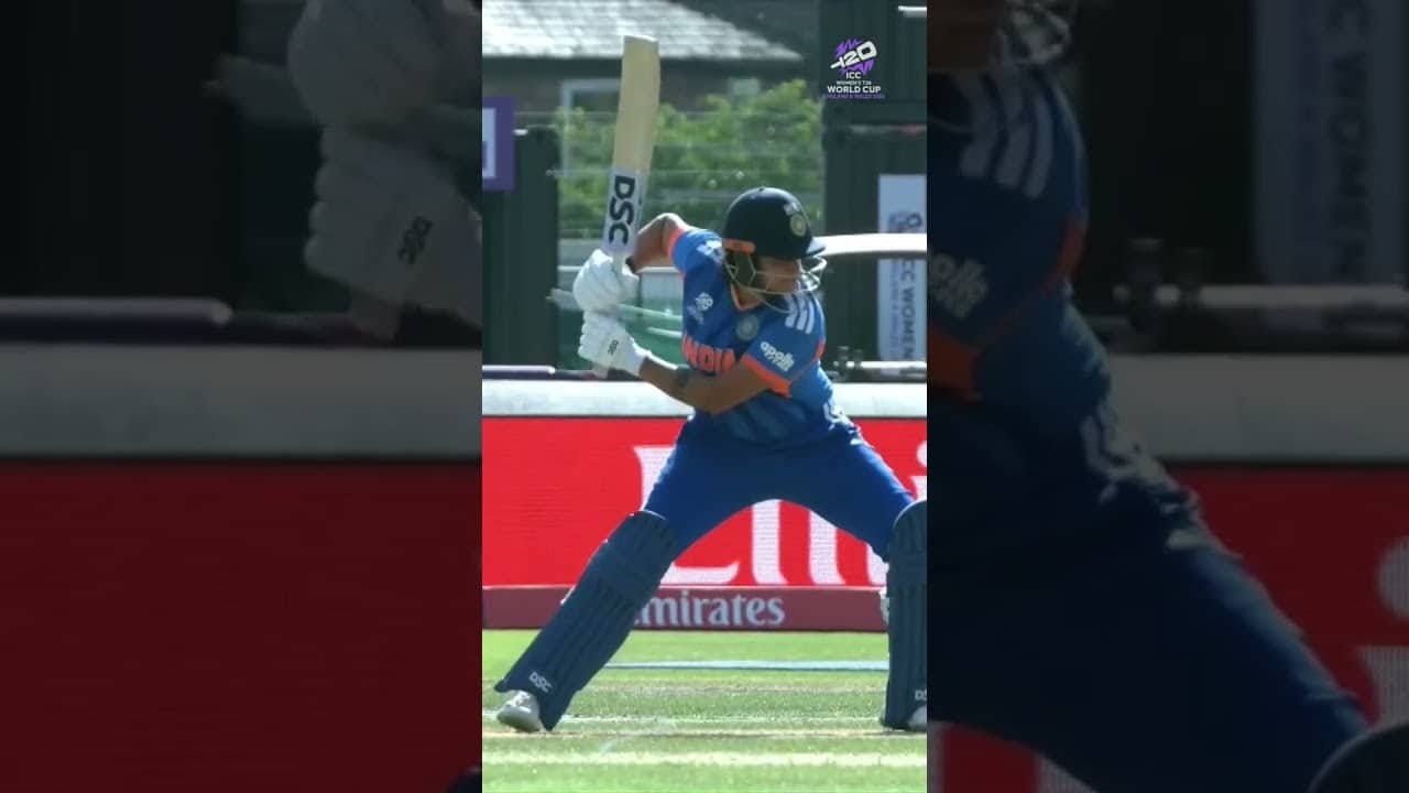 A quickfire knock comes to an end as Bangladesh remove Shafali Verma ☝️ #T20WorldCup