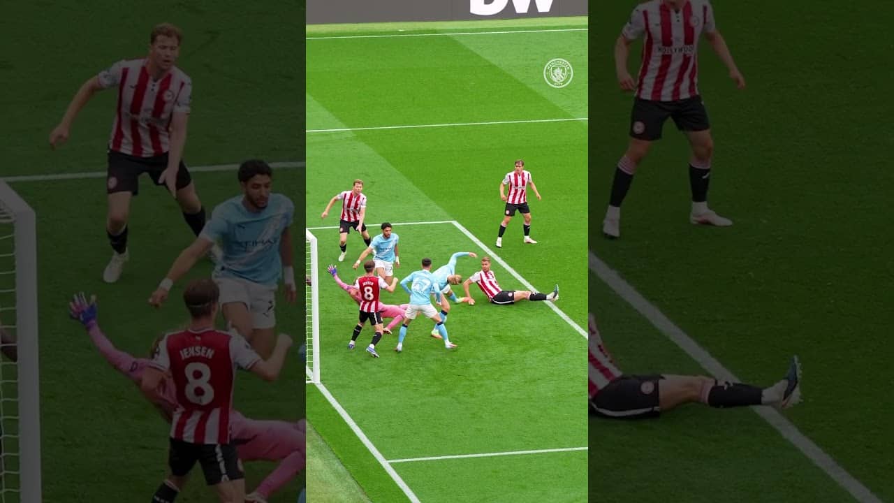 Just Haaland being Haaland 🇳🇴 #football #goals #mancity #premierleague #shorts #haaland
