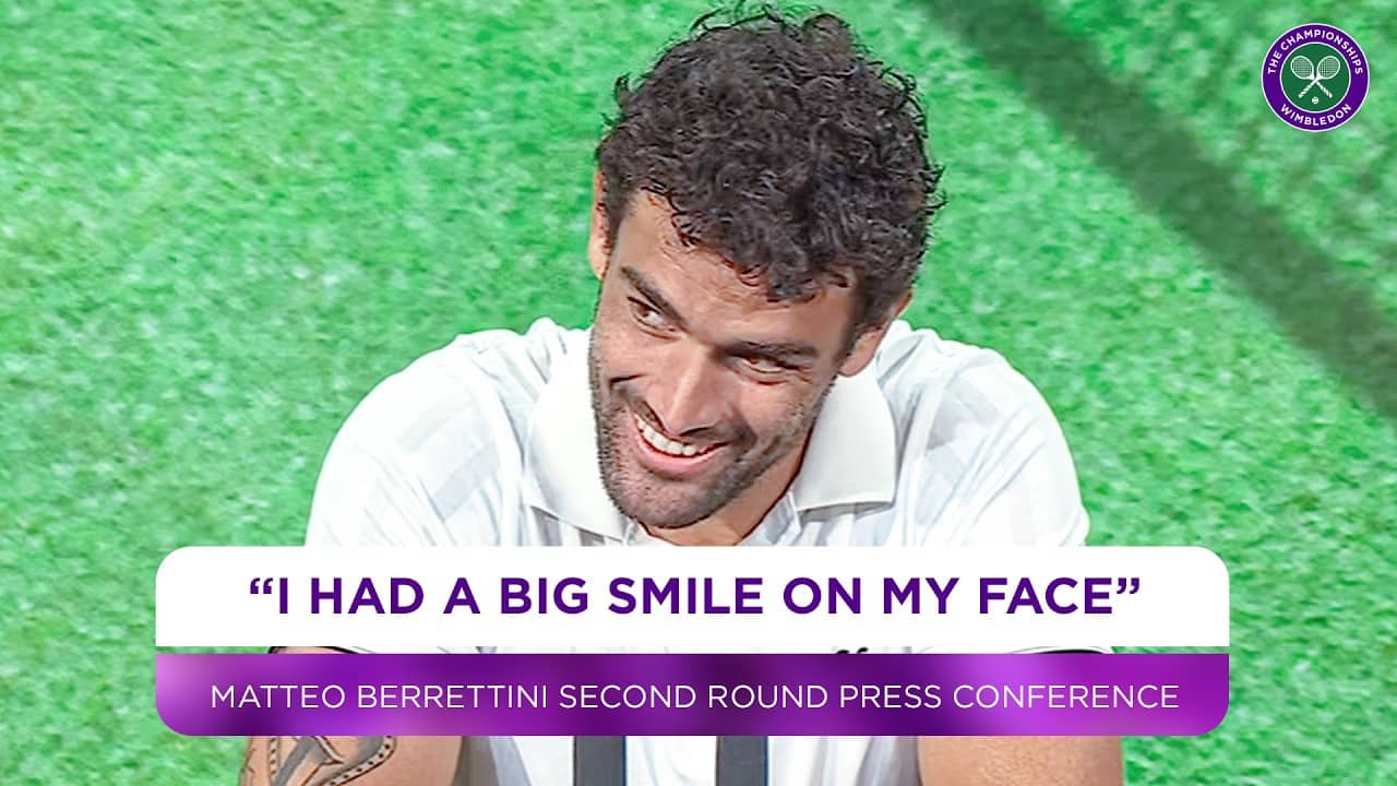 Matteo Berrettini on his win over Arthur Fils | Second Round Press Conference | Wimbledon 2026