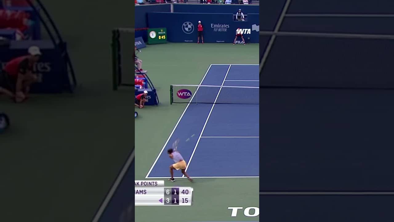 She's back! 👀 Watch Serena Williams take the court at the HSBC Championships next week. #WTA