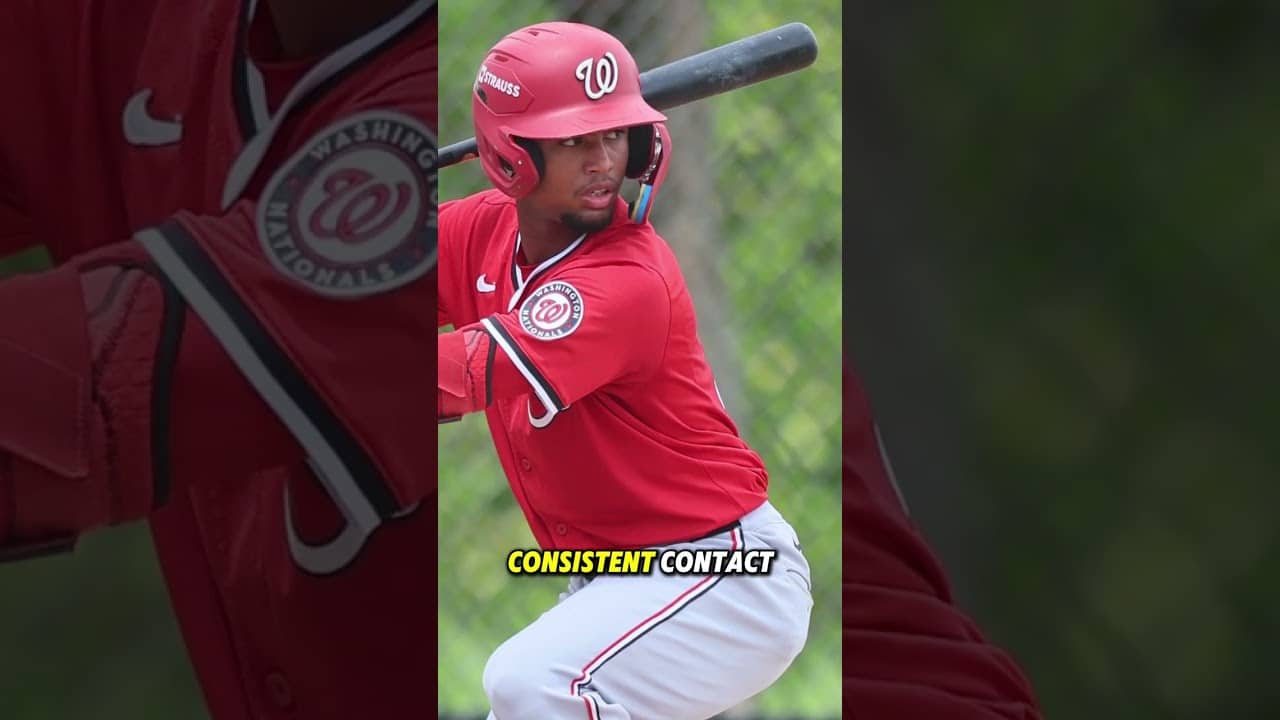 The Ronny Cruz trajectory reminds us of the early days of Fernando Tatis Jr. 👀 #mlb #nationals