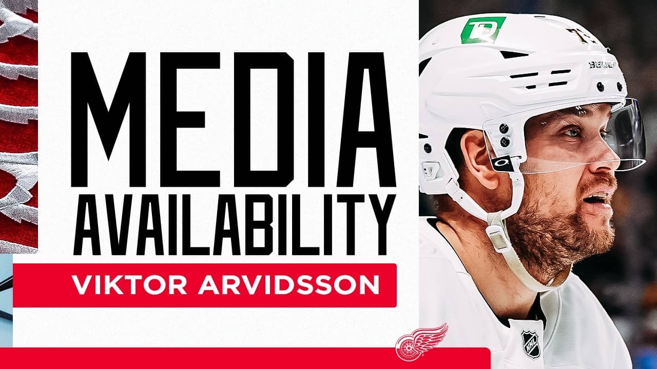 Viktor Arvidsson on Joining the Detroit Red Wings