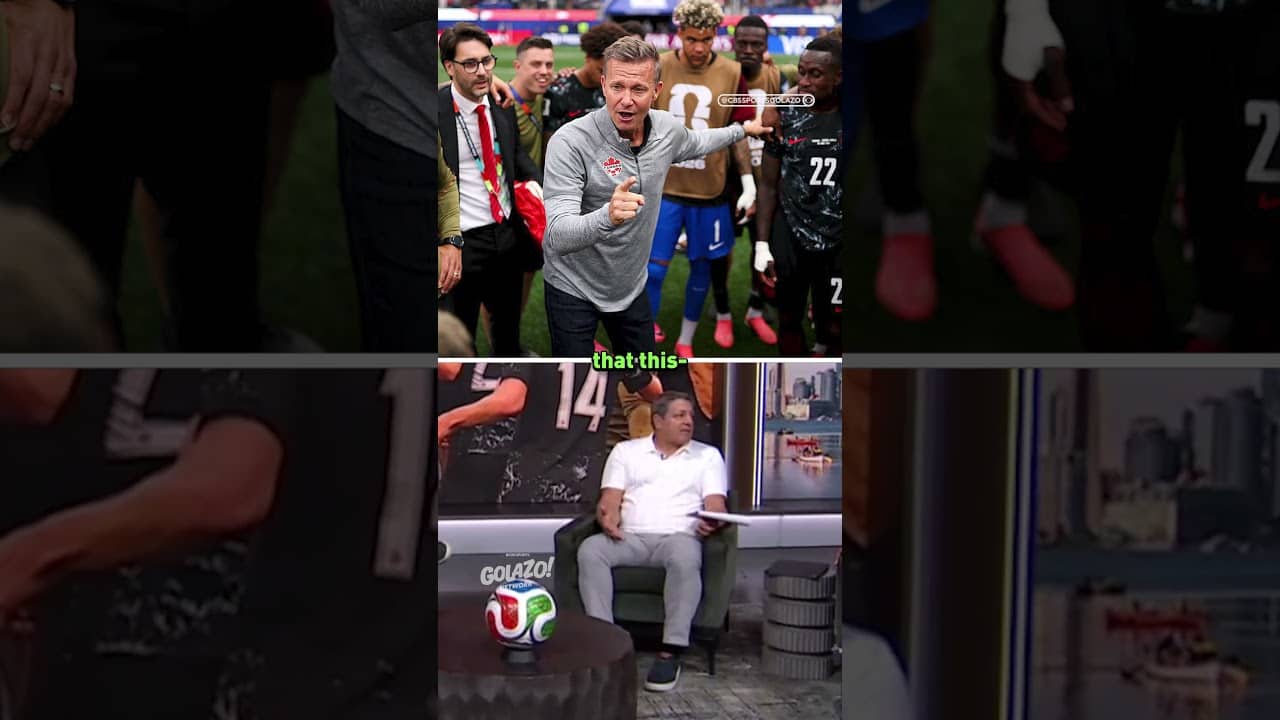 "He knows exactly what he's doing." 👀 #FIFAWorldCup #MorningFooty #Canada