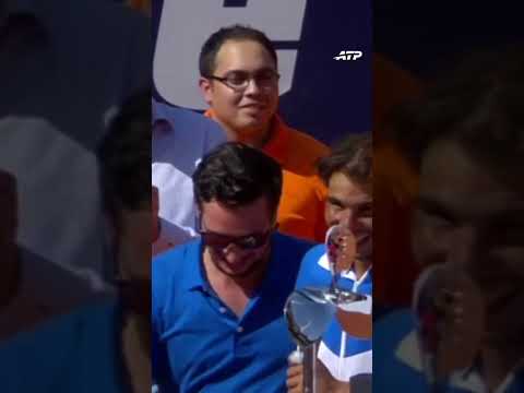 When Rafa Nadal Cramped Mid-Speech 😅