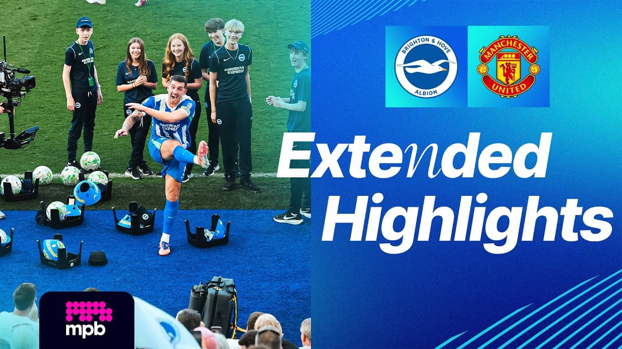 EXTENDED HIGHLIGHTS | Brighton v Man United | Premier League