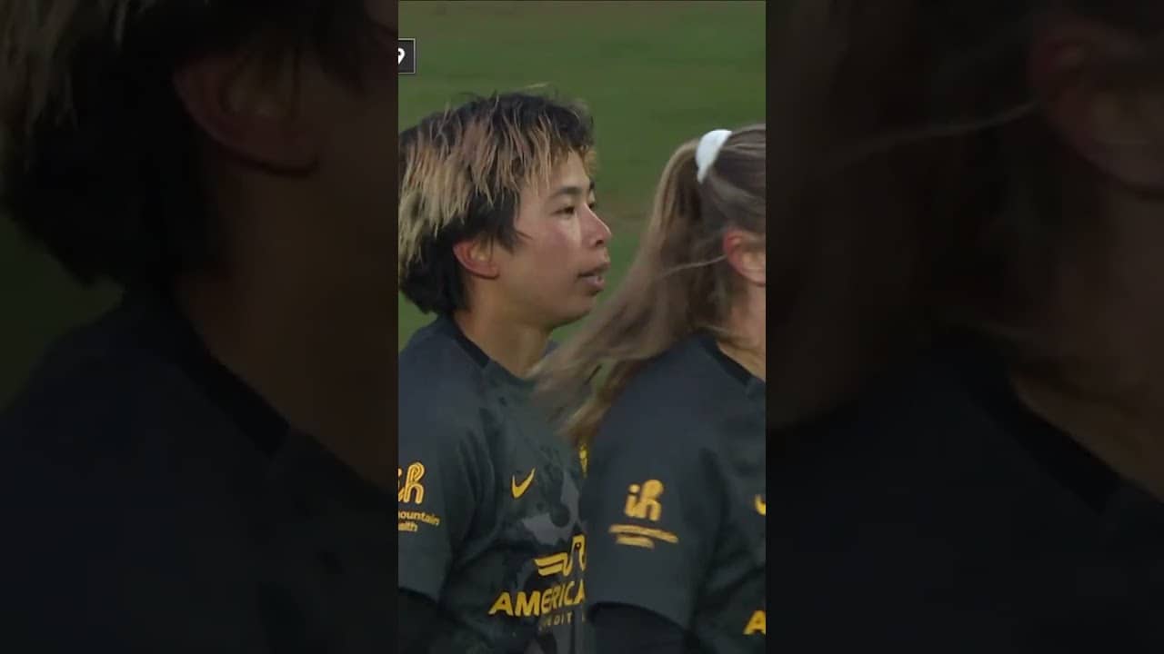 Mina Tanaka slots one home to give Utah Royals the lead