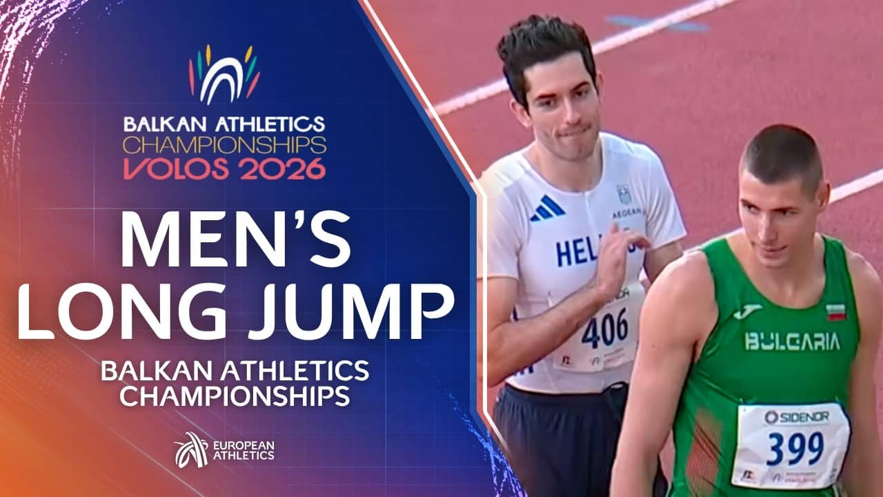 Tentóglou 🆚 Sarâboyukov | Men's Long Jump Highlights | Balkan Athletics Championships 2026