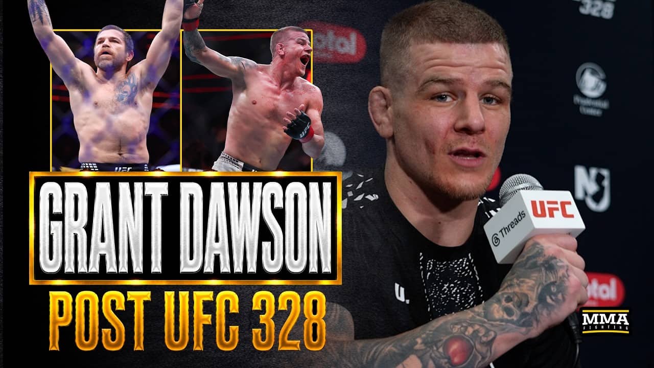 Grant Dawson Reveals 'Family Crisis' During Fight Week, Likes Jim Miller Fight After UFC 328 Win