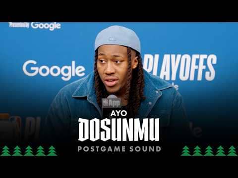 "Keep Your Foot On The Gas" | Ayo Dosunmu Postgame Sound | 04.23.26