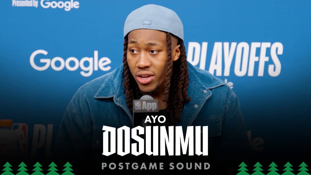 "Keep Your Foot On The Gas" | Ayo Dosunmu Postgame Sound | 04.23.26