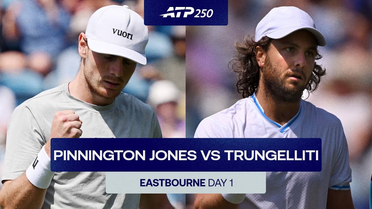 Jack Pinnington Jones vs. Marco Trungelliti Highlights | Eastbourne 2026 R1
