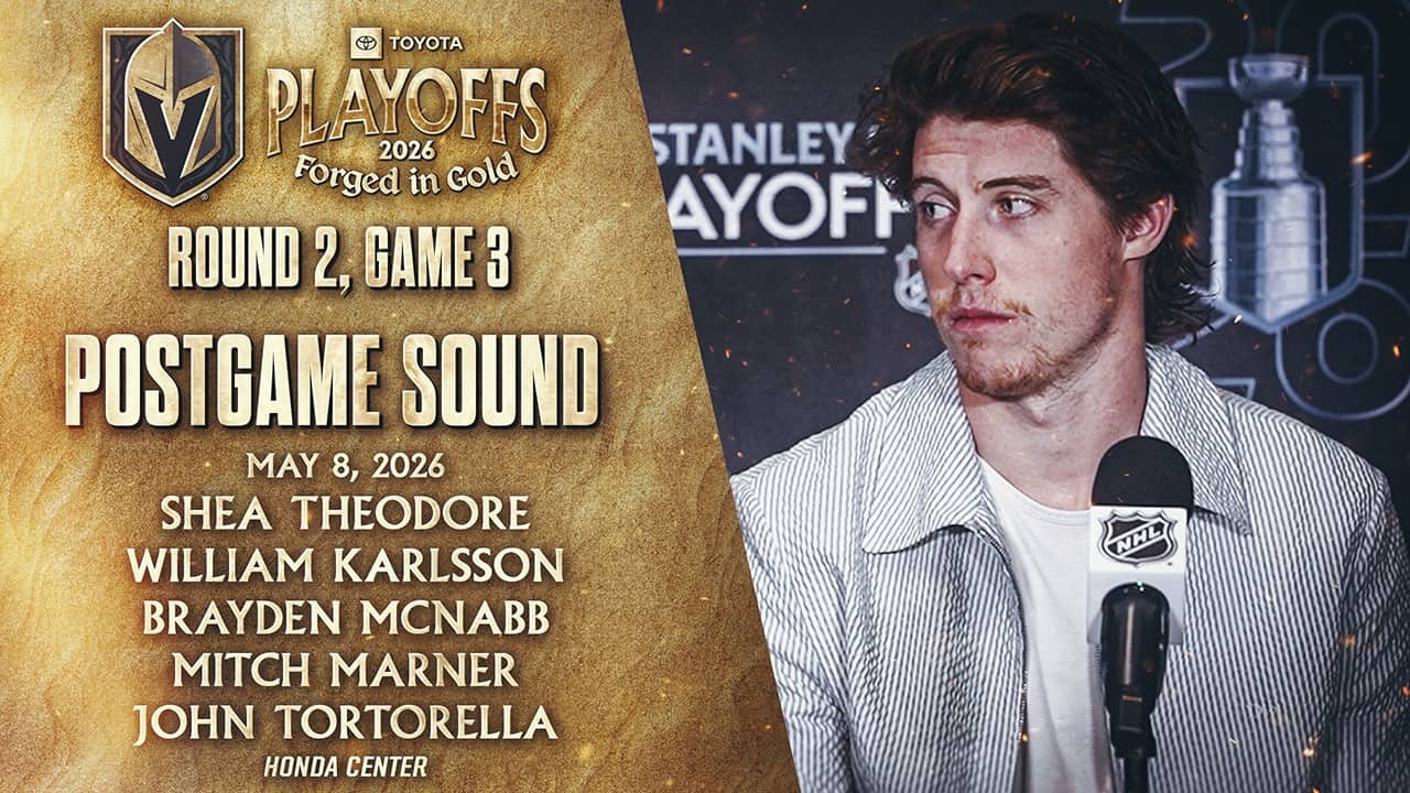 🎥 Round 2, Game 3 POSTGAME SOUND: Theodore, Karlsson, McNabb, Marner & Tortorella