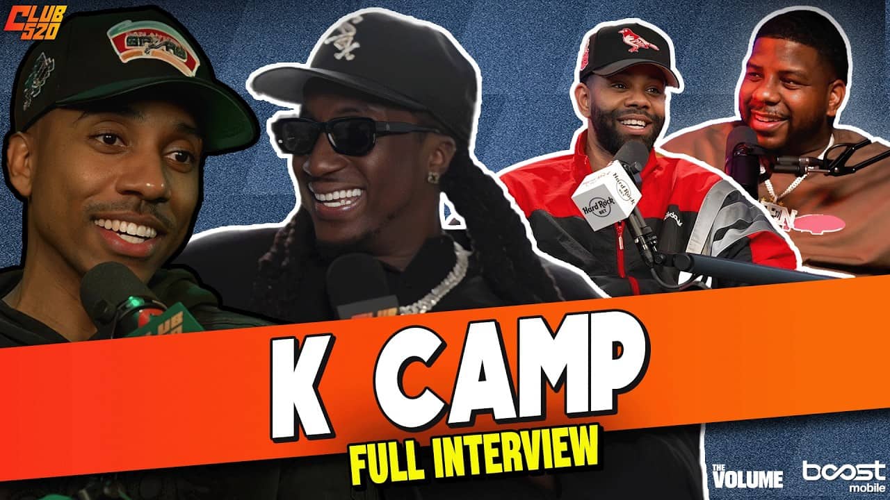 K Camp on KISS albums, CRAZY story on "Cut Her Off" w/ 2 Chainz, music streaming | Jeff Teague & 520