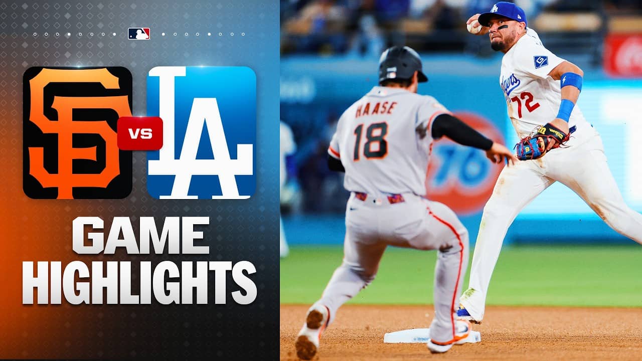 Giants vs. Dodgers Game Highlights (5/14/26) | MLB Highlights