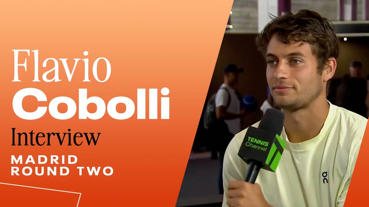 Flavio Cobolli Reflects on Emotional Tribute and Hard-Fought Win | Madrid 2026