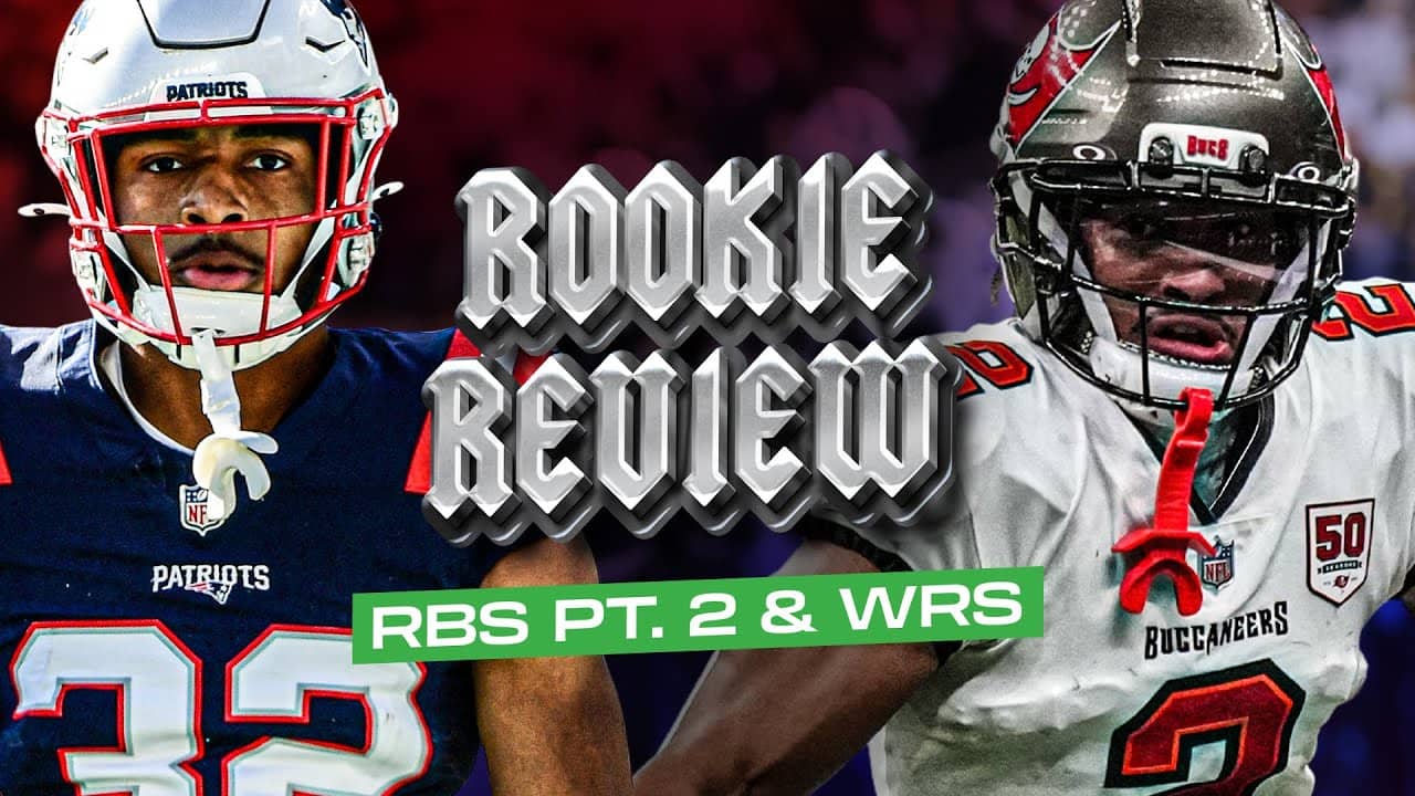 Rookie Review: RBs Pt. 2 & WRs + Egbuka's Fall | Dynasty Fantasy Football 2026